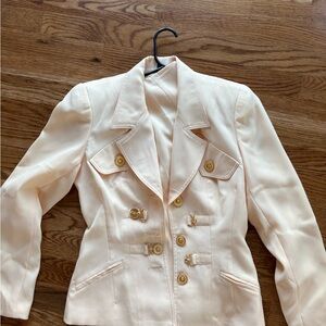 Elegant Cream Women's banu Blazer